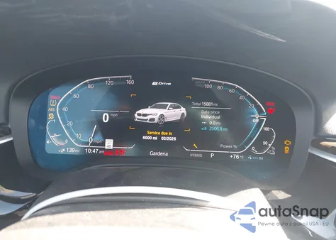 2023 BMW 530E from USA, damaged, VIN WBA13AG09PCL92540